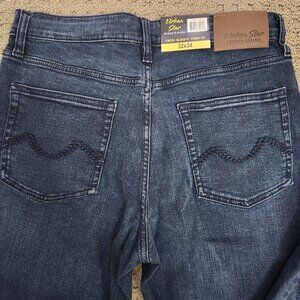 Urban Star Men's Stretch Jean Straight Leg, Blue, Size 32 x 34